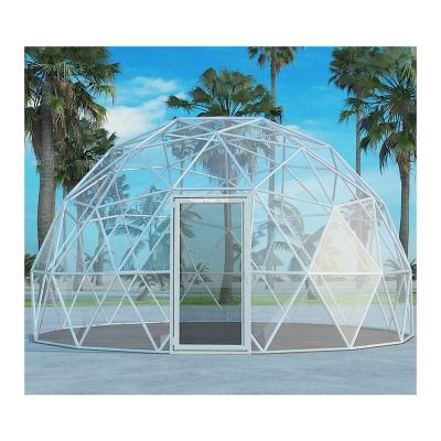 China Small Outdoor Outdoor Geodesic Clear Dome Tent House Transparent Garden Event Igloo for sale