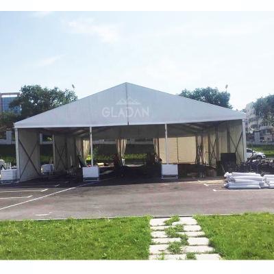 China GLADAN Waterproof Custom Tents For Outdoor Events 15x35m Trade Show Tent Waterproof Wholesale Event Tents for sale