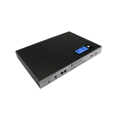 China 50000mah fast charge support factory price portable power bank dc 12v 3a 5a for WIFI notebook and router for sale