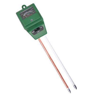 China Garden VP-S05 Portable 3 in 1 Soil PH Meter Soil Moisture pH Tester Soil pH Meter for sale