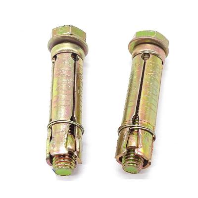 China Strength Three-Piece / Four-Piece Gecko Expansion Bolt Hexagon Socket Expansion Bolt for sale