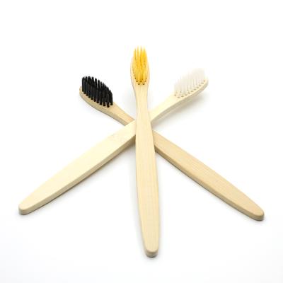 China Custom Logo Disposable Biodegradable Charcoal Color Eco Friendly Organic Manufacturer Bambus Zahnburste China Bamboo Toothbrush Set for sale