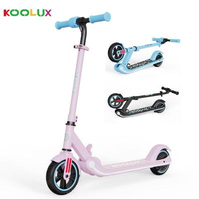 China Wholesale Price 6-7Inch 16KM/H E From KOOLUX Warehouse Dropshipping Unisex Electric Scooter Two Wheels EU/USA Foldable Scooter For Kick Kids for sale