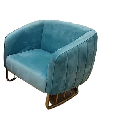 China Modern Comfortable Simple Modern Cusion Living Room Chair Leather Chair for sale