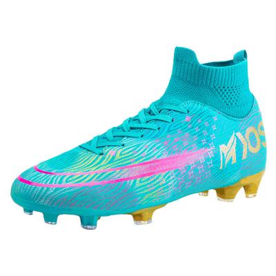 China 2022 wholesale china soccer shoes soccer shoes original custom rubber men's sports boots profesional rubber for sale