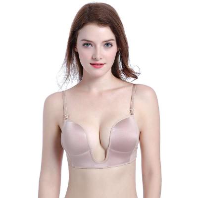 China QUICK DRY stick on bra adhesive silicone bra invisible lift up bra for sale