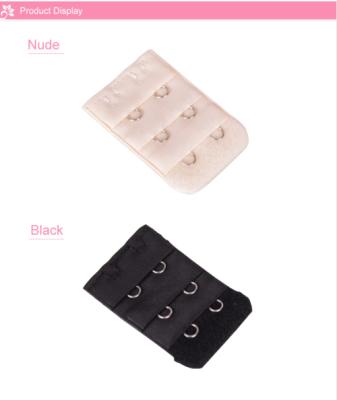 China Waterproof Custom Ladies Bra Underwear Accessories Bra Hook And Eye Band Holder For Women Hook Bra Back Supplements for sale