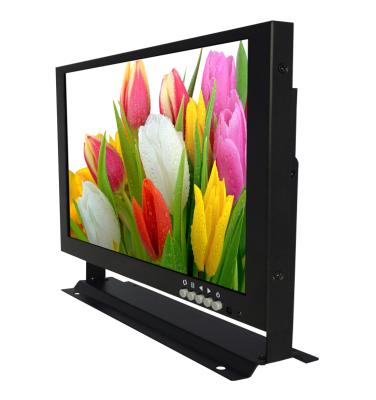 China Wholesale Non Curved Industrial Grade Panel 17 Inch BNC CCTV Security Monitor With Metal Shell for sale