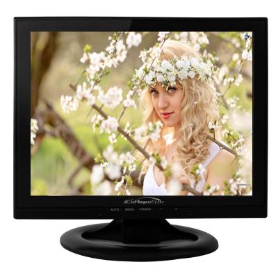 China Speaker Desktop DC 12v LCD LED Monitor PC Computer Monitor With VGA High Definition Port 14 Inch LCD Monitor for sale