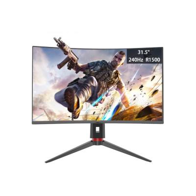 China Go 32 Inch Flat Panel Response Time 1ms FHD Curved Frameless Desktop Computer Gaming Monitor 240hz for sale