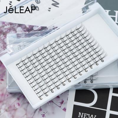 China Volume Light Russian Lashes Pre Made Fans 3D 4D 0 07 0 10 Popular Box Style False Eyelashes Packaging Handmade Type Material Original Order for sale