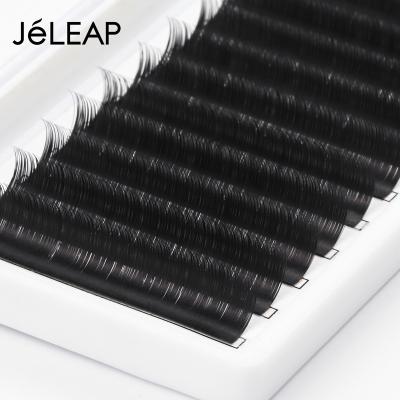 China Easy Eyelash Extension PBT 0.07 D Curl 8-10-12mm Mix Length Classic Korean Camellia Fan Blooms Silk Cashmere Wick Extensions High Quality Superior for sale