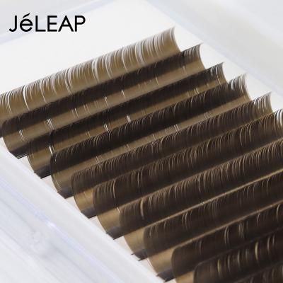 China Wholesale Cheap Classic Eyelash Extension 0.07 0.10 0.15 Korean Classic False Eyelashes Manufacturers False Caramel Synthetic Hair Extensions for sale