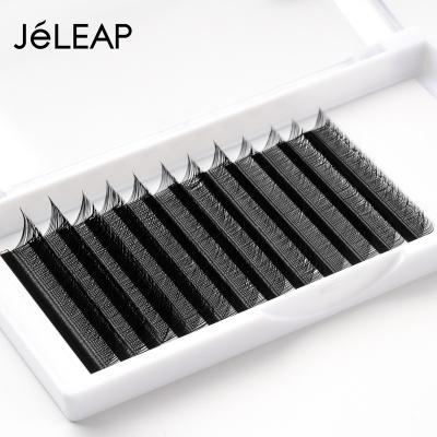 China YY Shape Most Popular Seller Black 0.15 C Korean Handmade Loop Wick Extension 8-13mm Lashes Yy Shape Eyelash Extensions For Beauty Salons for sale