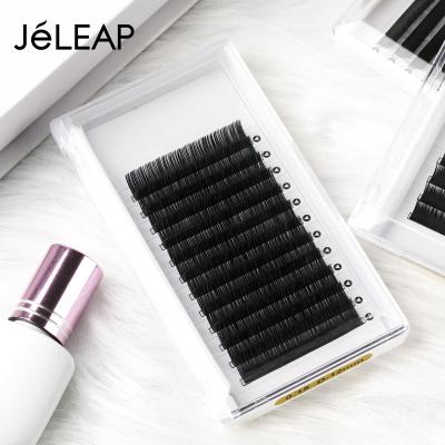 China Wholesale Custom 0.15 C D Fluffy Gray Loop 12mm Split Tip Flat Eyelash Extension Supplies Eyelash-Extension-Trays for sale