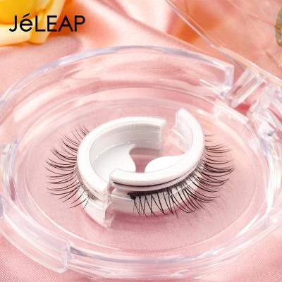 China Long 0.07 Natural C Loop Reusable Eyelash Strip Lashes Cheap Wholesale Self Adhesive Full Sellers for sale