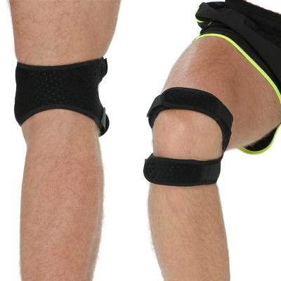 China Professional Running Fixed Belt Meniscus Knee Joint Meniscus Knee Protector Injury Sports Men And Women Ice Bone High Compression Patella Belt for sale