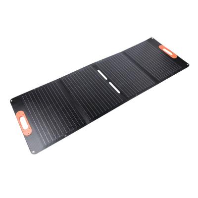 China Monocrystalline Solar Panel Charger 120W Portable Foldable Solar Charger For Power Station for sale