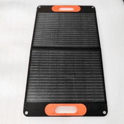 China 2 Falte Solaranlagen Ladegerät Klappbare 60W Portable Solaranlage 166mmx166mm Zelle zu verkaufen