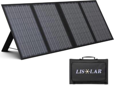 China 60W Monocrystalline Solar Folding Bag Lightweight Portable Folding Solar Panel Kit for sale