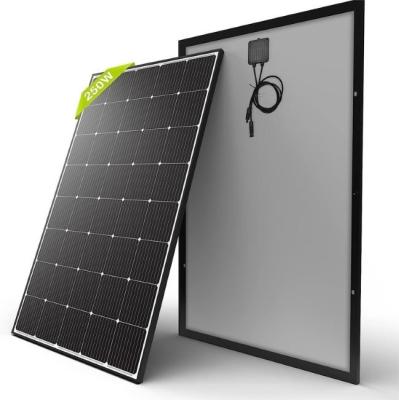 China 15V 250W Monocrystalline Rigid Solar Panels For Off Grid Lithium Battery System for sale