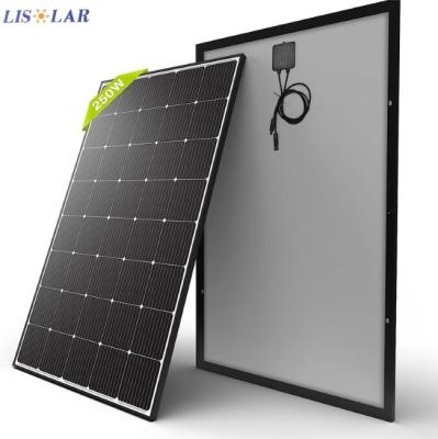 China Mono Rigid Solar Panels 250W Photovoltaic Solar Panels IP65 Junction Box For Off Grids for sale