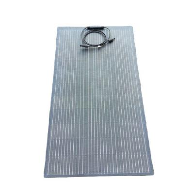 China 18.5V 115W painéis solares flexíveis verdes para RV acampar e barcos à venda