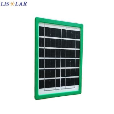 China 6W Mini Polycrystalline Solar Panels 6V / 12V Monocrystalline Perc Solar Panel for sale