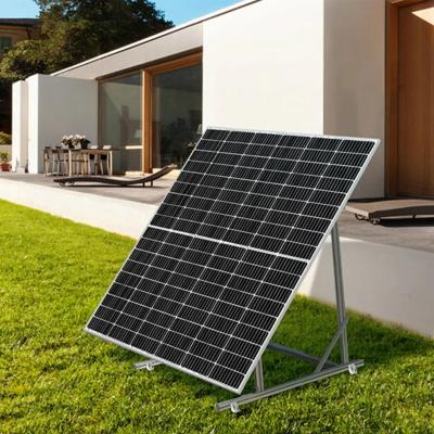 China Gas Generator Power Source Solar Panels 410W 415W 420W 425 Watts for House Backup Power Generation for sale