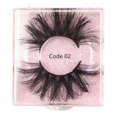 China Big And Beautiful Made Eyes New Arrival Mink Eyelash Best Quality 5d 25mm volume Lash Private Label For Mink Eyeslashes for sale