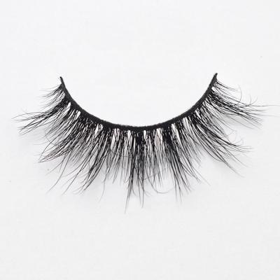 China Big and beautiful made eyes wholesale seller handmade eyelashes private label silk wicks high quality false eyelashes for sale