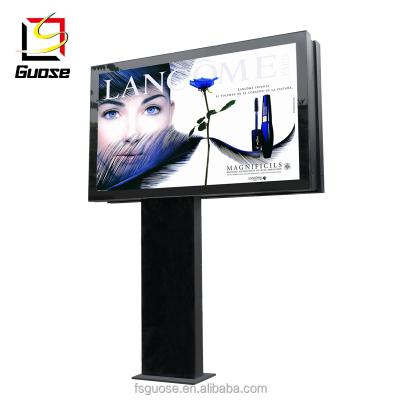 China Outdoor Road Advertising Guose Outdoor Billboard Structure Led Design p16 TV Screen Advertising Manufacturer for sale