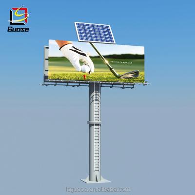 China 2018 Outdoor Advertising Billboard Solar Digital Guose Billboard Steel Structure Powered Infoboards for sale