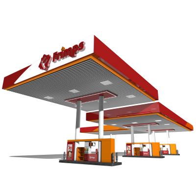 China Directional Gas Station Petrol Station Sign Gas Station Signs Pylon Gas Station For Sale for sale