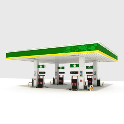 China Oil Station Gas Station Canopy Signs Gas Station Equipment For Sale for sale