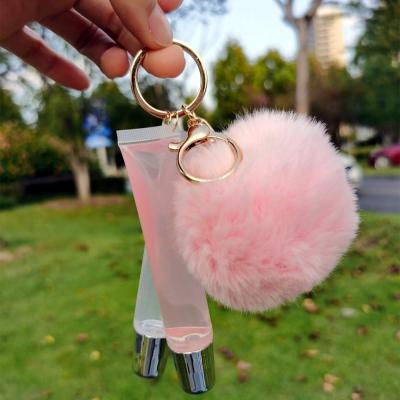 China DIY brillos waterproof labial personalizados head chain lip gloss light up private label clear lip gloss for sale