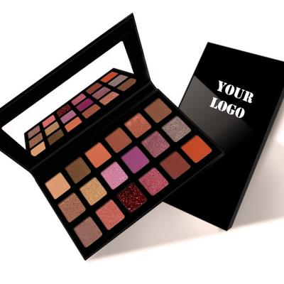 China Waterproof Make Your Own Maquiagem Paleta Vegan Private Label High Pigmented Eyeshadow Palette Over Nude 100 Color Eyeshadow Palette for sale