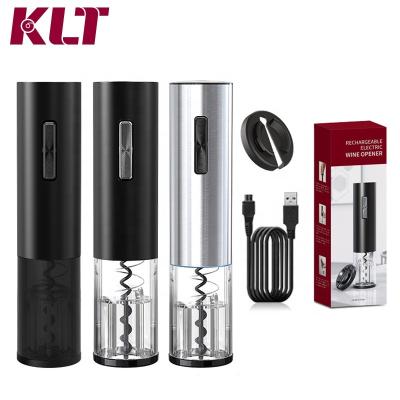 China KLT Factory Direct Sale Mini Portable Electric Red Wine Stocked Opener for Gift for sale