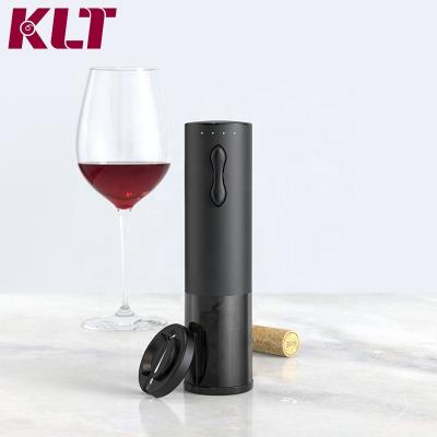 China Electric Wine Opener Metal Opener Agriculture KLT 2in1 Wine Business Gift Top Level Promotional Set for sale