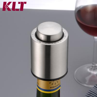 China Viable Colorful Vacuum Pack Wine Stopper Small Portable Vacuum Wine Stopper For Red Wine for sale