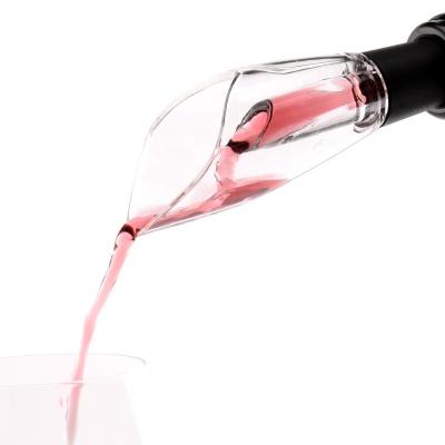 China Viable tulip wine aerator pourer red wine champagne pourer food grade wine decater pourer for sale