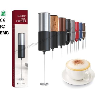 China Factory Wholesale Best Handheld Milk Frother Stocked Portable Electric Milk Frother for sale