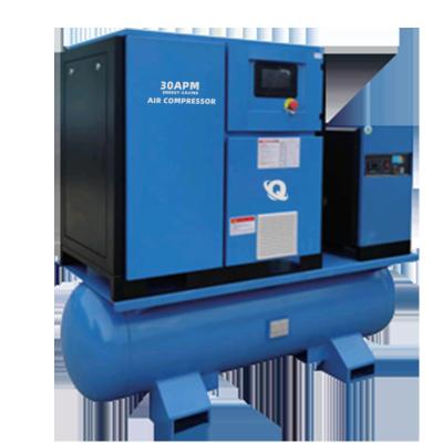 China Energy Saving 30hp with Air Dryer Tank and Air Filters for Laser Cutting MachineScrew Air Compressor Silent for sale