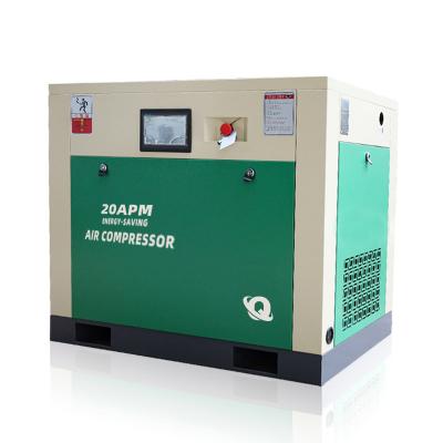 China 7.5kw/11kw/15kw Energy Saving Industrial Air Compressor Industrial Assembly Line Portable Air Compressor for sale