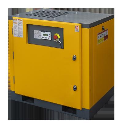 China 7.5kw 10hp 8bar power energy saving frequency screw air compressor high quality screw for sale