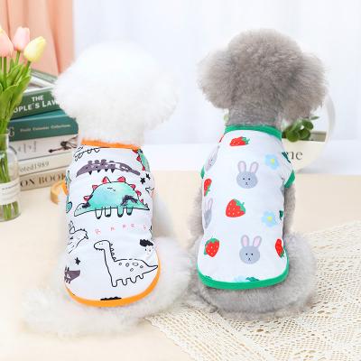 China Sustainable Dog Vest Summer Dog Clothes Puppy Shirts Pamper Small Dog Accessories Pet Clothes Pet Clothing for sale