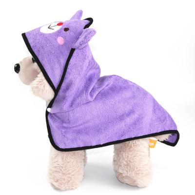 China Dog Bath Towel Teddy Super Absorption Drying Bath Viable Pet Towel For Dogs Cats Pet Bathrobes Cleaning Accessories S/M/L for sale