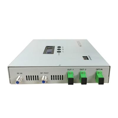 China High Quality FTTH Price Optical Transmitter 1550nm Catv System Mini Transmitter for sale