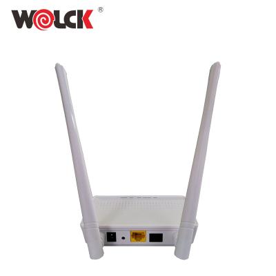 China FTTH Manufacturer 1GE WIFI 300mbps 2 GPON GEPON ONU XPON ONU Antennas for sale