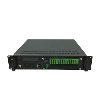 China FTTH Manufacturer High Power HFC JDSU Optical Amplifier 32 Ports 20db SC APC UPC EDFA for sale